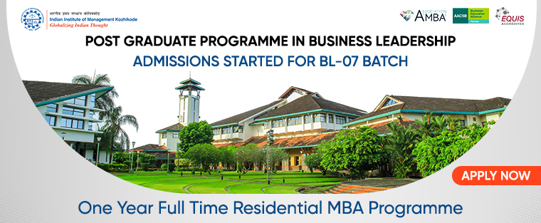 Post-Graduate Programme in Business Leadership(PGP-BL)